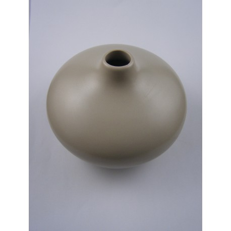 Vase ceramique beige pour diffuseur à tiges