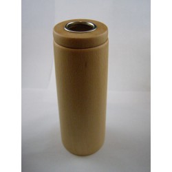 Vase tube bois naturel diffuseur à tiges