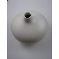 Vase ceramique blanc pour diffuseur à tiges