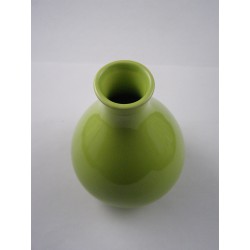 Vase poire vert pour diffusion à tiges