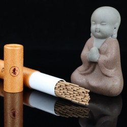 Bâtonnets d'encens laoshan bois de santal tube de 45 pièces 