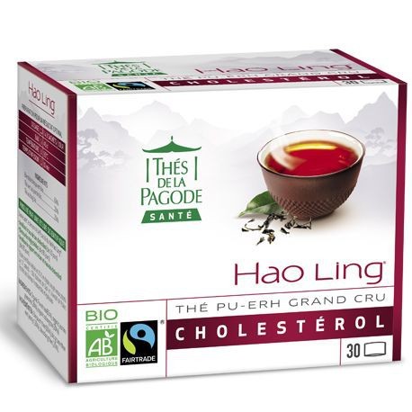 Thé Hao Ling BIO Thés de la Pagode 30 infusettes
