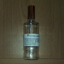 Déodorant masculin spray aux huiles essentielles