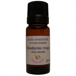 Flacon d'huile essentielle de Mandarine rouge 10 ml