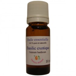 Flacon d'huile essentielle de Basilic exotique 10ml