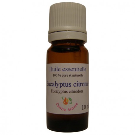 Flacon d'huile essentielle d'Eucalyptus citronné 10ml
