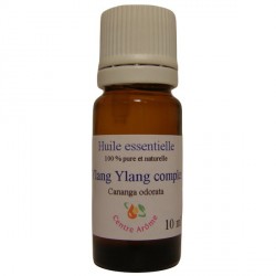 Flacon d'huile essentielle d'Ylang Ylang complet 10ml