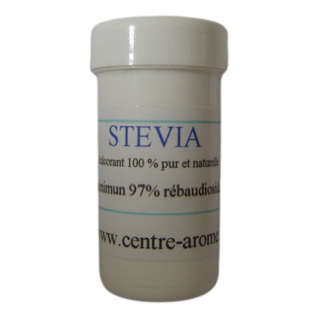 Edulcorant en poudre à base de stevia rebaudiana 