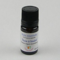 Flacon huile essentielle thym à linalol 5ml